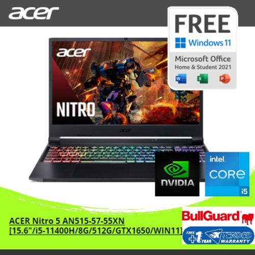 Acer Predator Nitro 5 AN515-57-55XN