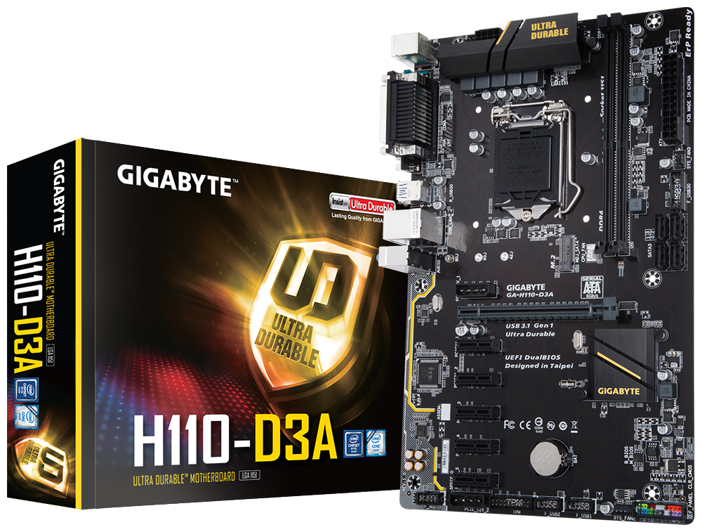 Gigabyte H110 D3A