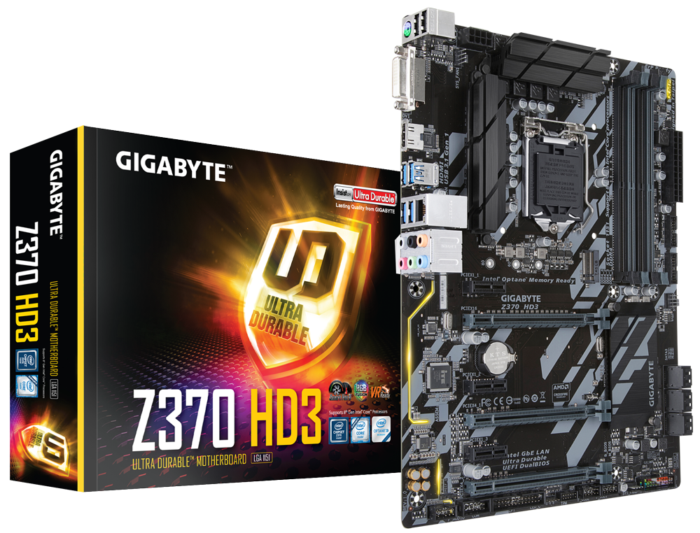 Gigabyte Z370 HD3