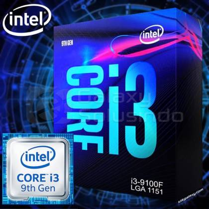 Processor Intel Core i3-9100F