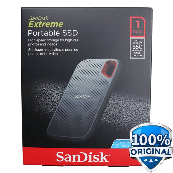 Sandisk Extreme Portable SSD 1TB