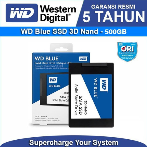WD Blue 3D NAND 500GB SATA III 3D
