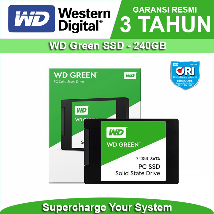 WD Green SSD 240GB Sata 3