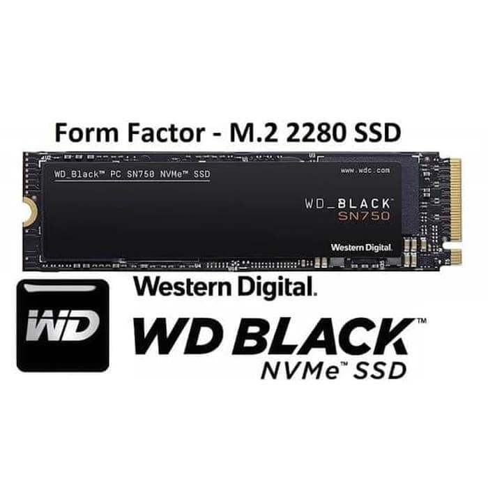 Western Digital Black SSD 500GB SN750
