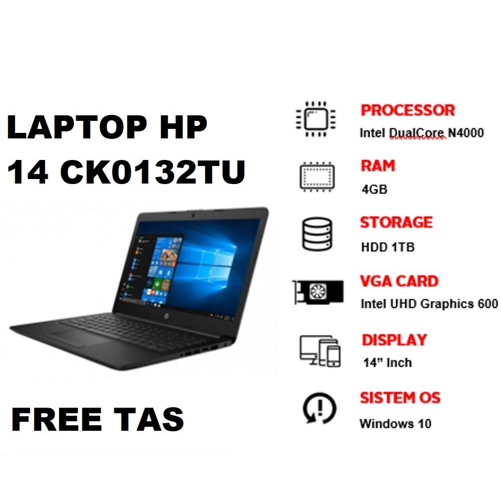 Laptop HP 14 CK0132TU