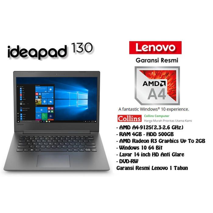 Laptop Lenovo IdeaPad 130 14AST