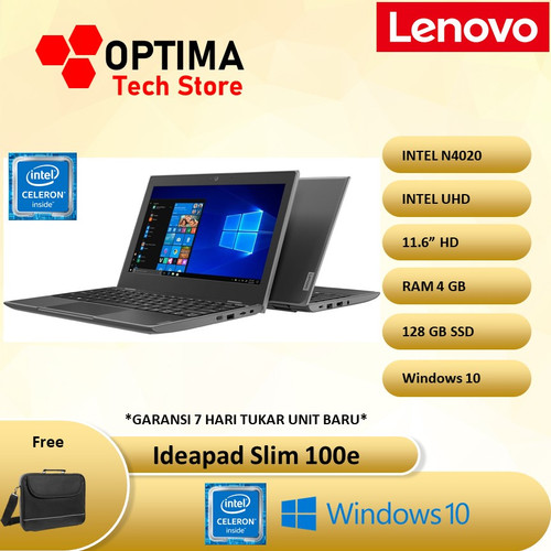 Laptop Lenovo IdeaPad Slim 100E N4020
