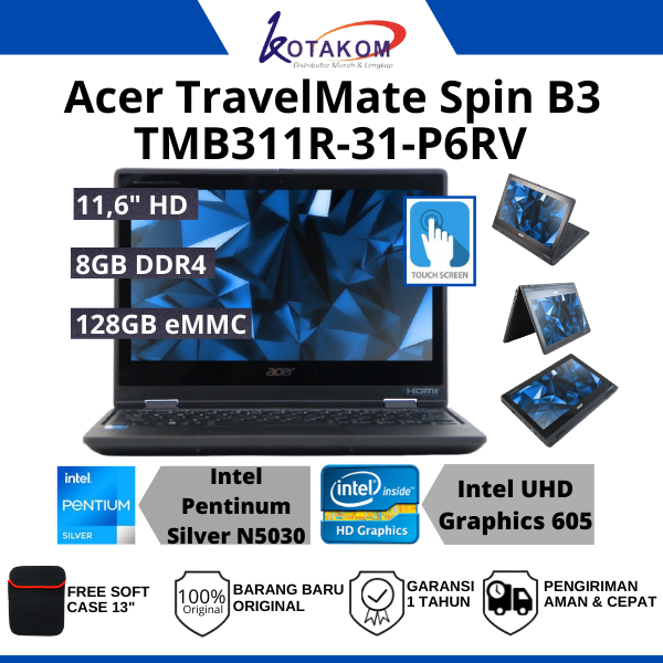 Acer TravelMate Spin B3 TMB311R-31-P6RV