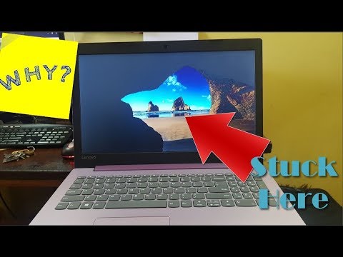 cara mengatasi laptop stuck di logo