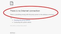 cara mengatasi no internet