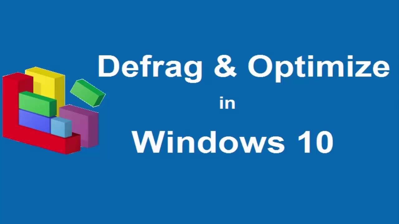 defragment windows 10