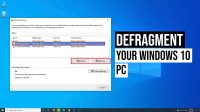 defragment windows 10