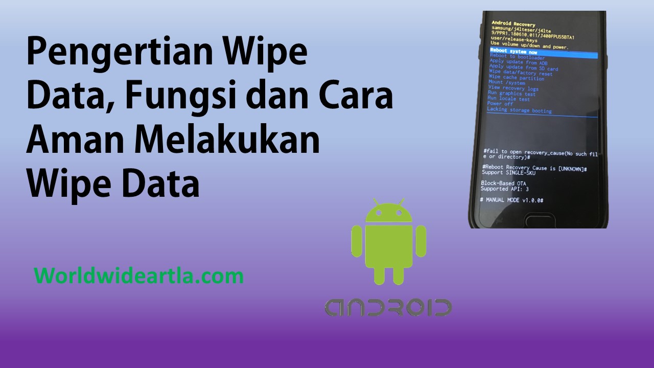 Pengertian Wipe Data