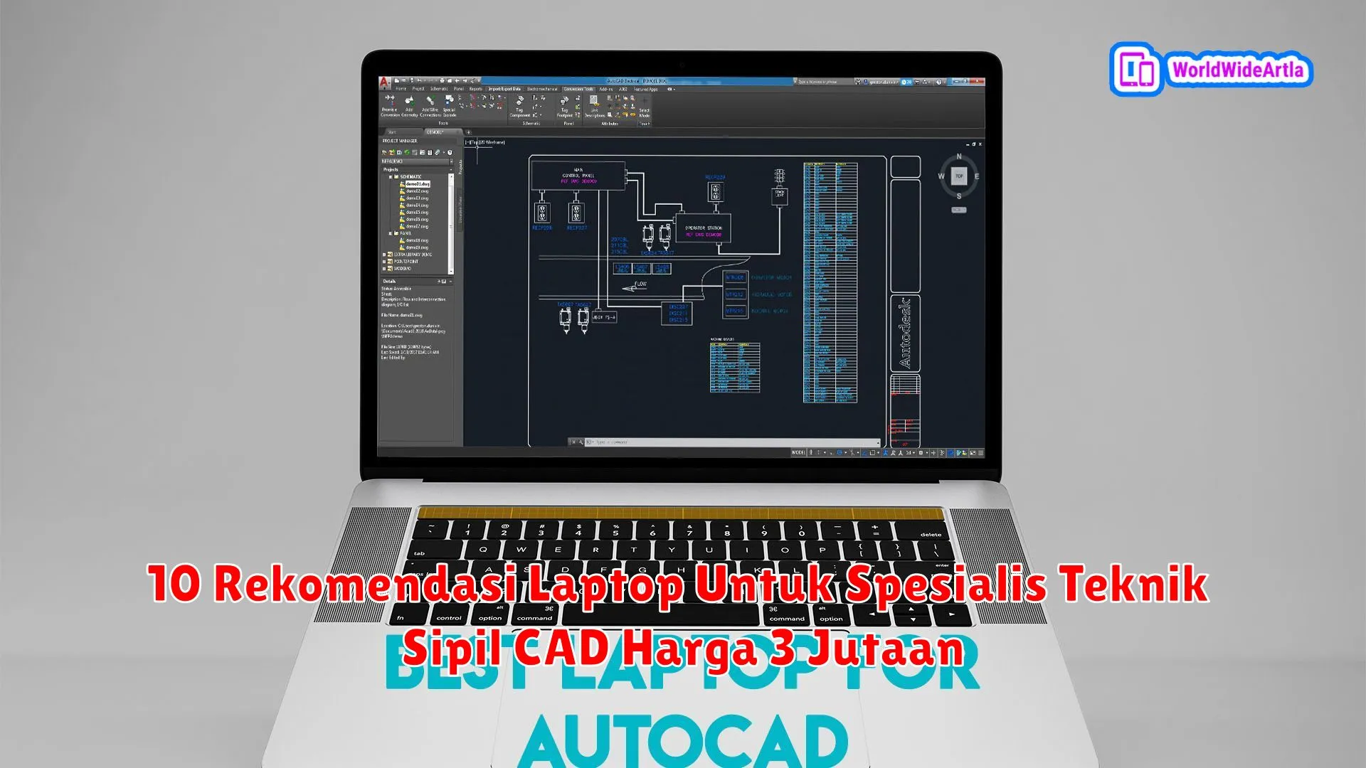 10 Rekomendasi Laptop Untuk Spesialis Teknik Sipil CAD Harga 3 Jutaan