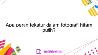 Apa peran tekstur dalam fotografi hitam putih?