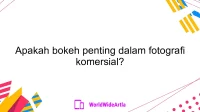 Apakah bokeh penting dalam fotografi komersial?