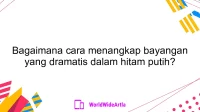 Bagaimana cara menangkap bayangan yang dramatis dalam hitam putih?